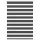 Zebrafüggönnyel fekete szövetszélesség 90,9 cm poliészter
