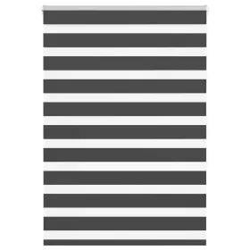   Zebrafüggönnyel fekete szövetszélesség 95,9 cm poliészter