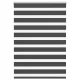 Zebrafüggönnyel fekete szövetszélesség 95,9 cm poliészter