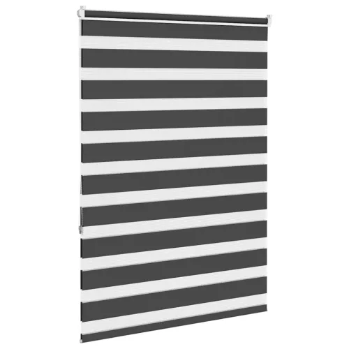Zebrafüggönnyel fekete szövetszélesség 100,9 cm poliészter