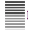 Zebrafüggönnyel fekete szövetszélesség 100,9 cm poliészter