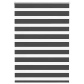   Zebrafüggönnyel fekete szövetszélesség 105,9 cm poliészter