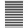Zebrafüggönnyel fekete szövetszélesség 105,9 cm poliészter