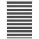 Zebrafüggönnyel fekete szövetszélesség 105,9 cm poliészter