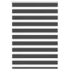 Zebrafüggönnyel fekete szövetszélesség 110,9 cm poliészter