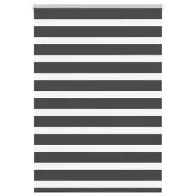   Zebrafüggönnyel fekete szövetszélesség 110,9 cm poliészter