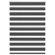 Zebrafüggönnyel fekete szövetszélesség 110,9 cm poliészter
