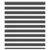 Zebrafüggönnyel fekete szövetszélesség 120,9 cm poliészter