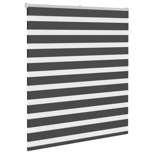 Zebrafüggönnyel fekete szövetszélesség 120,9 cm poliészter