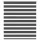 Zebrafüggönnyel fekete szövetszélesség 125,9 cm poliészter