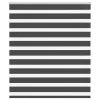 Zebrafüggönnyel fekete szövetszélesség 130,9 cm poliészter