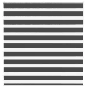   Zebrafüggönnyel fekete szövetszélesség 135,9 cm poliészter