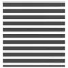 Zebrafüggönnyel fekete szövetszélesség 140,9 cm poliészter