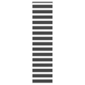   Zebrafüggönnyel fekete szövetszélesség 60,9 cm poliészter