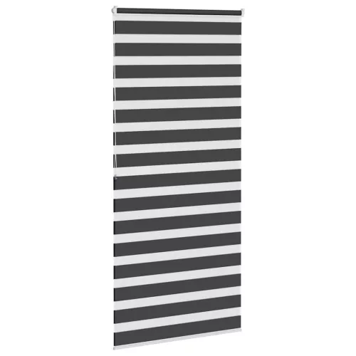 Zebrafüggönnyel fekete szövetszélesség 100,9 cm poliészter