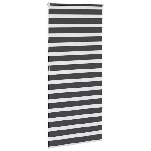 Zebrafüggönnyel fekete szövetszélesség 105,9 cm poliészter
