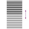 Zebrafüggönnyel fekete szövetszélesség 120,9 cm poliészter