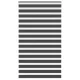 Zebrafüggönnyel fekete szövetszélesség 125,9 cm poliészter