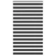 Zebrafüggönnyel fekete szövetszélesség 130,9 cm poliészter