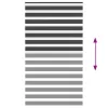 Zebrafüggönnyel fekete szövetszélesség 130,9 cm poliészter