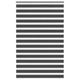   Zebrafüggönnyel fekete szövetszélesség 135,9 cm poliészter