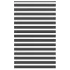 Zebrafüggönnyel fekete szövetszélesség 140,9 cm poliészter