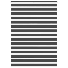   Zebrafüggönnyel fekete szövetszélesség 150,9 cm poliészter