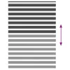 Zebrafüggönnyel fekete szövetszélesség 150,9 cm poliészter