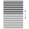 Zebrafüggönnyel fekete szövetszélesség 155,9 cm poliészter