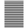 Zebrafüggönnyel fekete szövetszélesség 160,9 cm poliészter