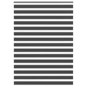   Zebrafüggönnyel fekete szövetszélesség 160,9 cm poliészter