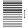 Zebrafüggönnyel fekete szövetszélesség 160,9 cm poliészter