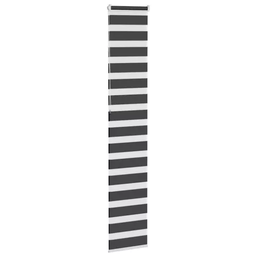 Zebrafüggönnyel fekete szövetszélesség 40,9 cm poliészter