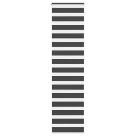   Zebrafüggönnyel fekete szövetszélesség 60,9 cm poliészter