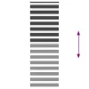 Zebrafüggönnyel fekete szövetszélesség 70,9 cm poliészter