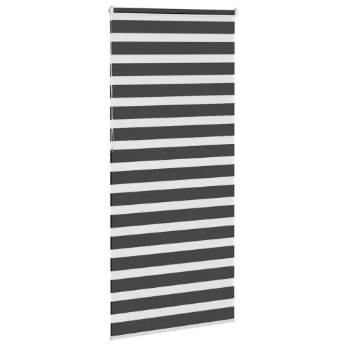 Zebrafüggönnyel fekete szövetszélesség 90,9 cm poliészter