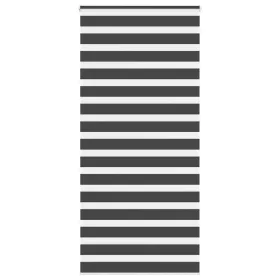   Zebrafüggönnyel fekete szövetszélesség 100,9 cm poliészter