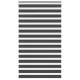 Zebrafüggönnyel fekete szövetszélesség 115,9 cm poliészter