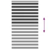 Zebrafüggönnyel fekete szövetszélesség 120,9 cm poliészter
