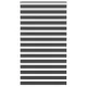 Zebrafüggönnyel fekete szövetszélesség 125,9 cm poliészter