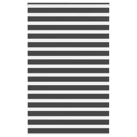  Zebrafüggönnyel fekete szövetszélesség 135,9 cm poliészter