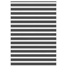   Zebrafüggönnyel fekete szövetszélesség 150,9 cm poliészter