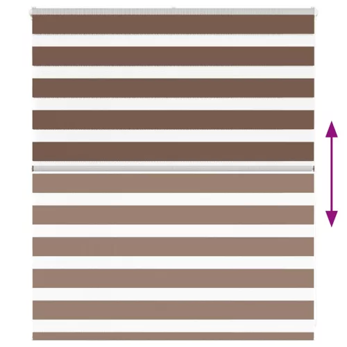 Zebrafüggönnyel barna szövetszélesség 120,9 cm poliészter