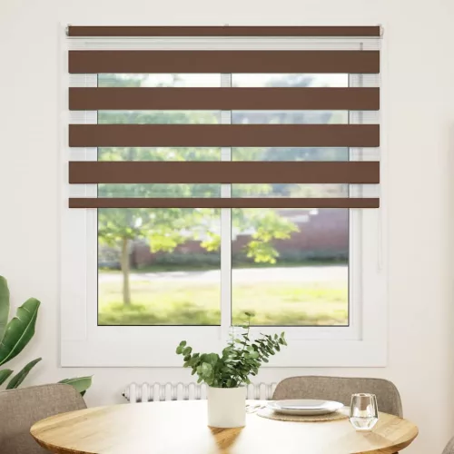 Zebrafüggönnyel barna szövetszélesség 130,9 cm poliészter