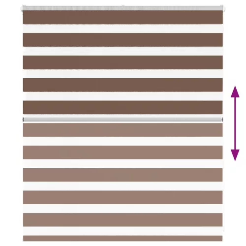 Zebrafüggönnyel barna szövetszélesség 130,9 cm poliészter