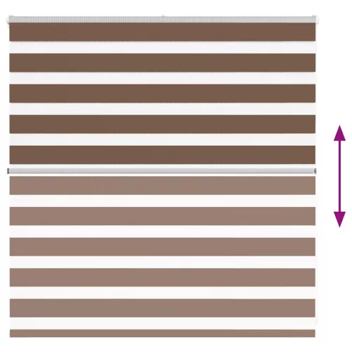 Zebrafüggönnyel barna szövetszélesség 135,9 cm poliészter