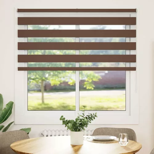 Zebrafüggönnyel barna szövetszélesség 145,9 cm poliészter