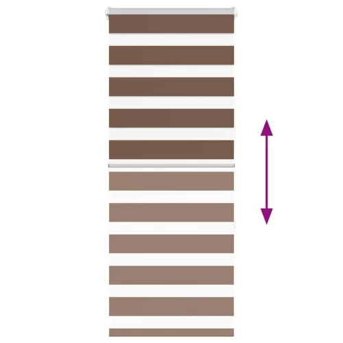 Zebrafüggönnyel barna szövetszélesség 50,9 cm poliészter