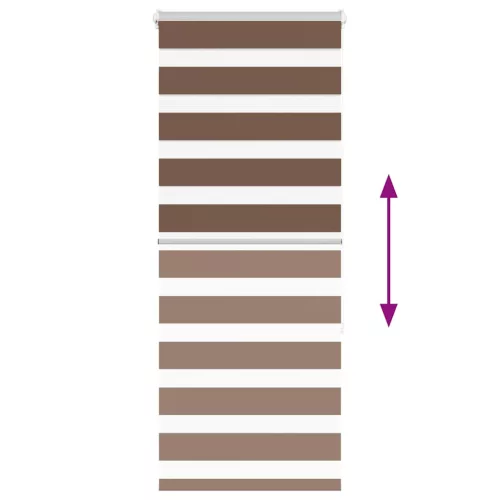 Zebrafüggönnyel barna szövetszélesség 55,9 cm poliészter