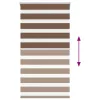 Zebrafüggönnyel barna szövetszélesség 65,9 cm poliészter